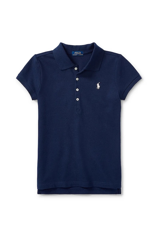 Дитяча футболка Polo Ralph Lauren з еластаном темно-синій 313573242008