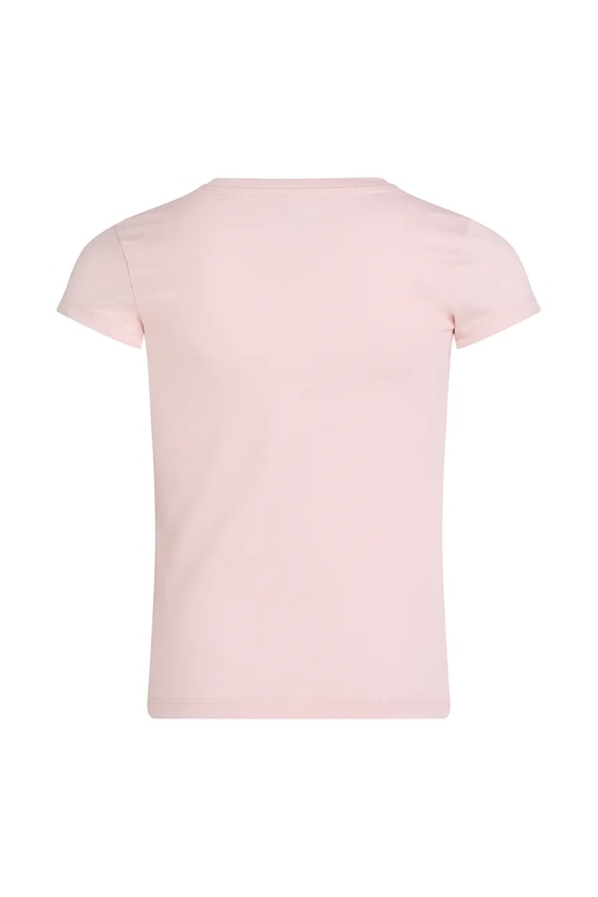 Dziewczynka Calvin Klein Jeans t-shirt bawełniany dziecięcy IG0IG01470.128.176.PPYA różowy