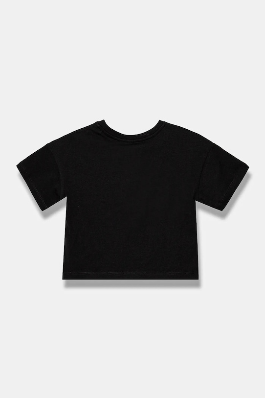 Detské bavlnené tričko Calvin Klein Jeans IG0IG021361.104.PPYA čierna SS25