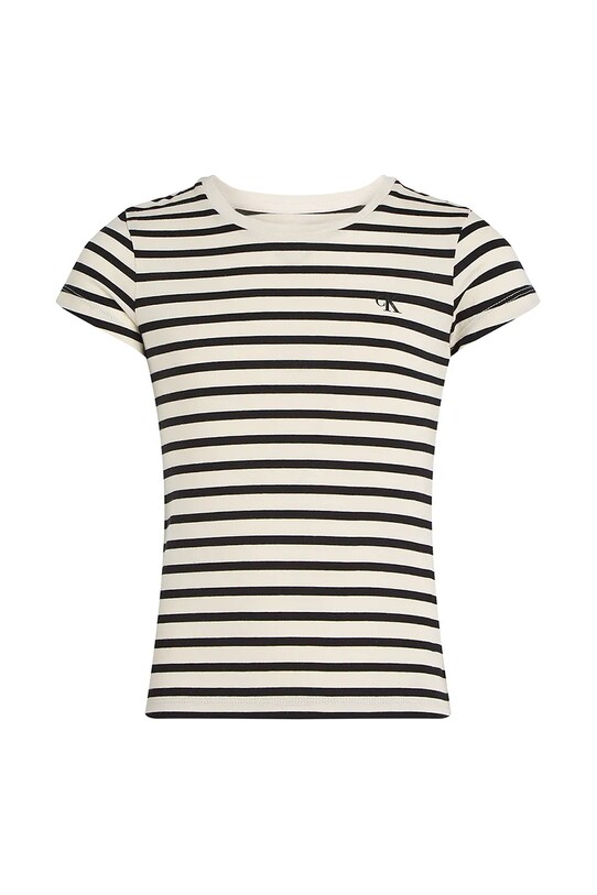 Детская хлопковая футболка Calvin Klein Jeans IG0IG02799.104.116.PPYA чёрный SS25