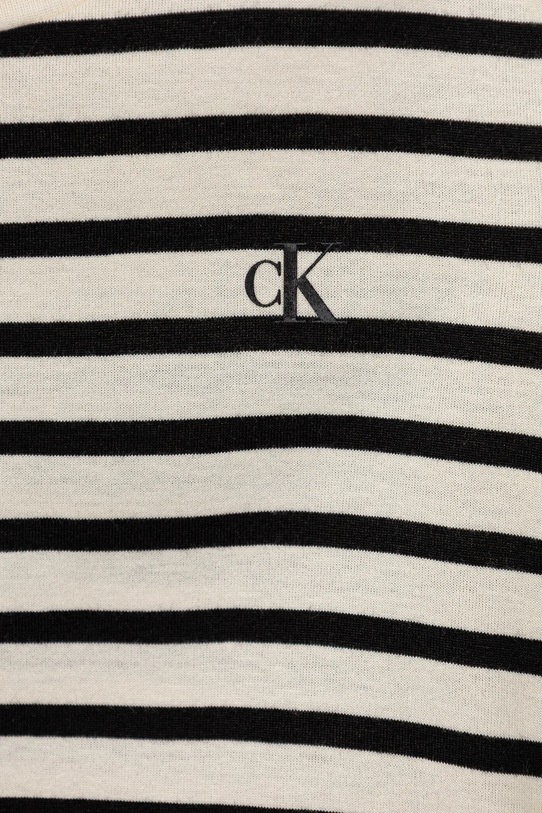Детская хлопковая футболка Calvin Klein Jeans IG0IG02799.128.176.PPYA