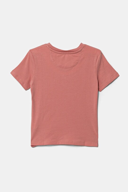 Дитяча бавовняна футболка Calvin Klein Jeans IN0IN00261.G.PPYA рожевий SS25