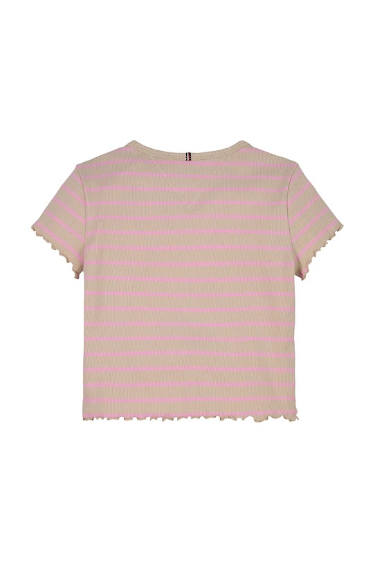 Dziewczynka Tommy Hilfiger t-shirt dziecięcy KG0KG08509.PPYA różowy