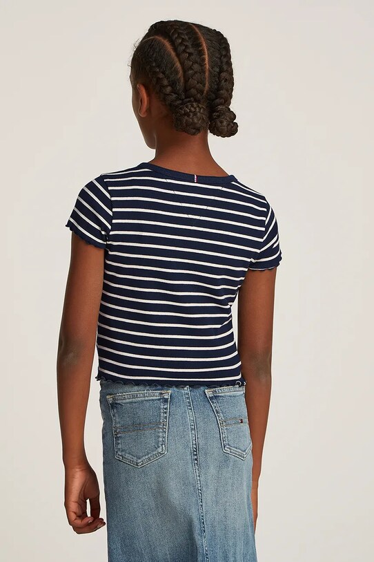 Dětské tričko Tommy Hilfiger černá KG0KG08509.PPYA