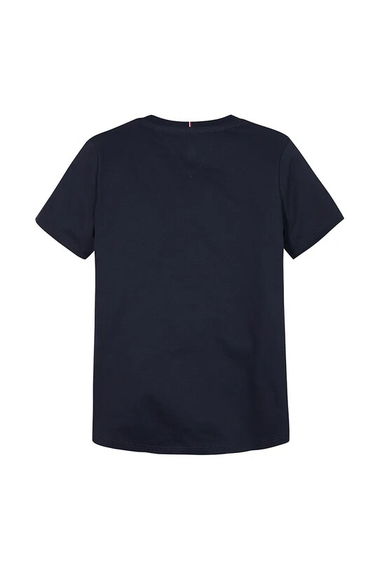 Девочка Детская хлопковая футболка Tommy Hilfiger KG0KG08298.98.122.PPYA тёмно-синий