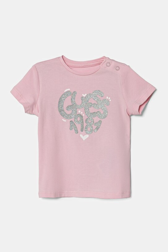 Футболка Guess з еластаном рожевий A5RI00.K6YW4.PPYA