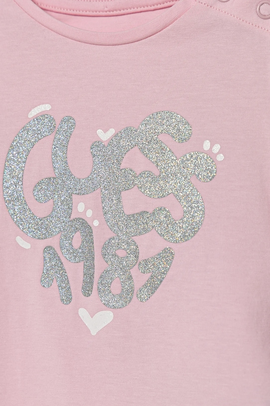 Дівчинка Футболка Guess A5RI00.K6YW4.PPYA рожевий