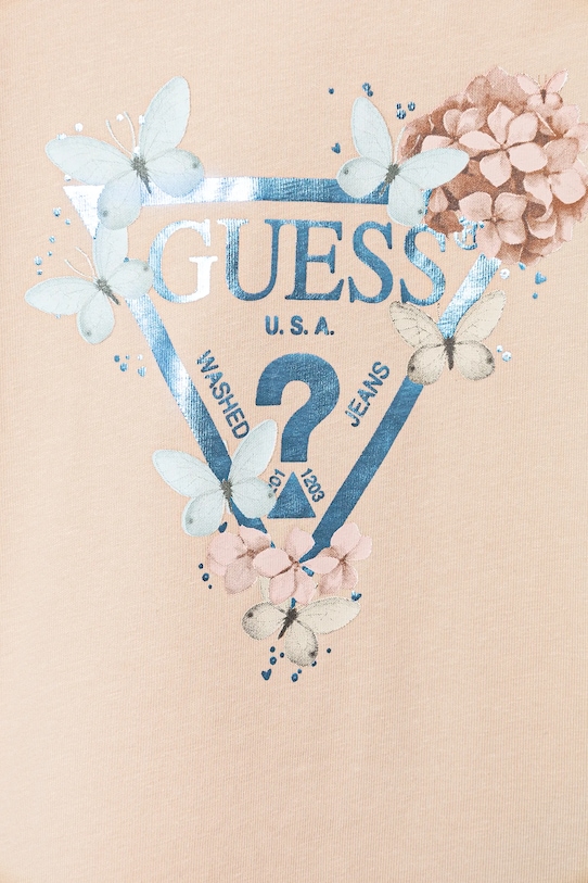 Дівчинка Футболка для немовлят Guess A5RI03.K6YW4.PPYA помаранчевий