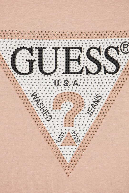 Дівчинка Дитяча футболка Guess J2YI51.K6YW1.PPYA рожевий