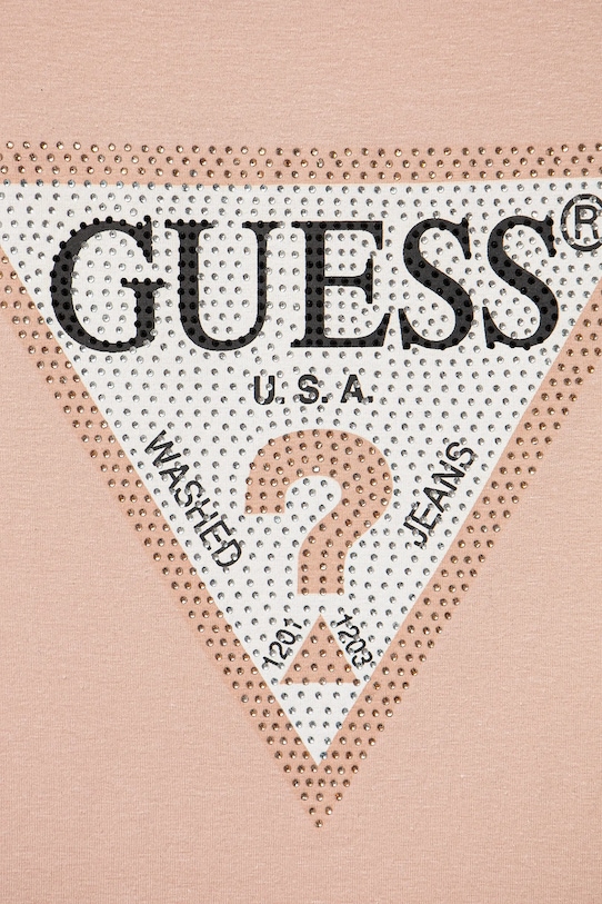 Дівчинка Дитяча футболка Guess J2YI51.K6YW1.PPYA рожевий