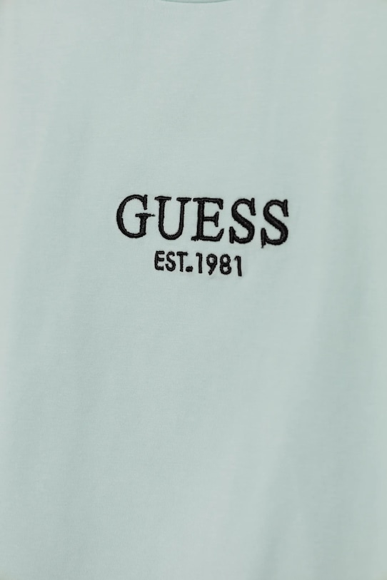 Дівчинка Дитяча футболка Guess J4BI34.J1314.PPYA бірюзовий