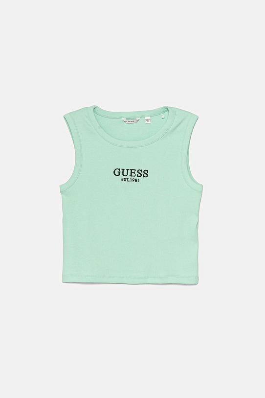 Guess top dziecięcy aplikacja turkusowy J4YI16.KBZP4.PPYA