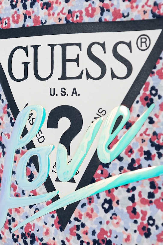 Девочка Детская футболка Guess J5RI05.K6YW4.PPYA мультиколор