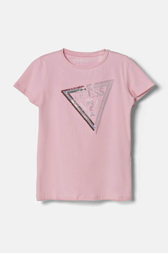 Guess tricou copii print roz J5RI12.K6YW4.PPYA