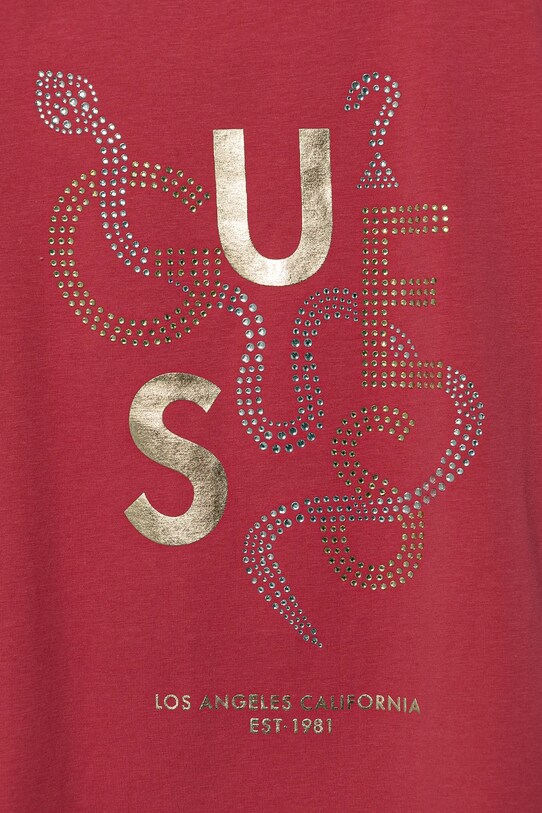 Dziewczynka Guess t-shirt dziecięcy J5RI15.K6YW4.PPYA różowy