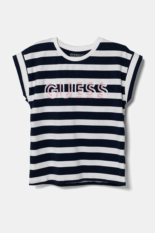 Детская футболка Guess J5RI16.K9NF4.PPYA голубой SS25