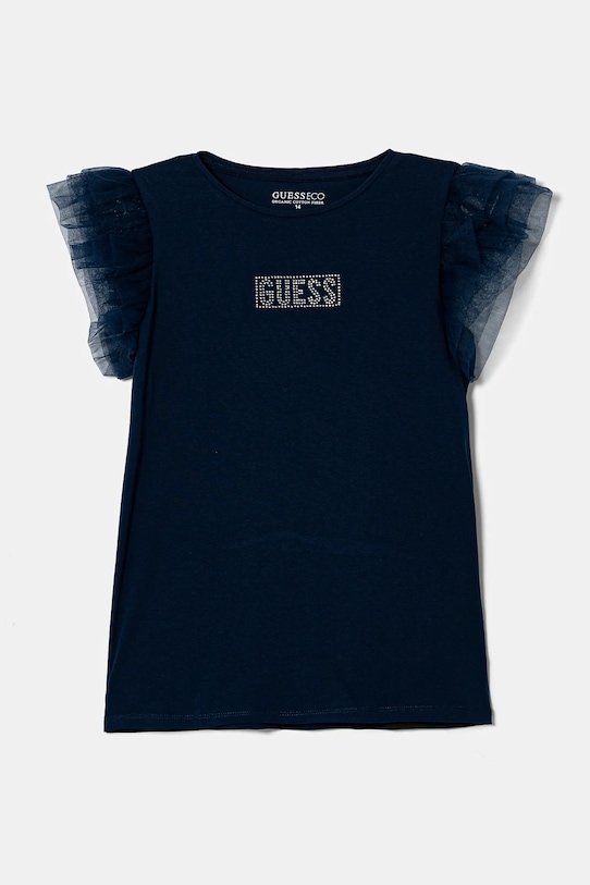 Дитяча футболка Guess аплікація темно-синій J5RI17.K6YW4.PPYA