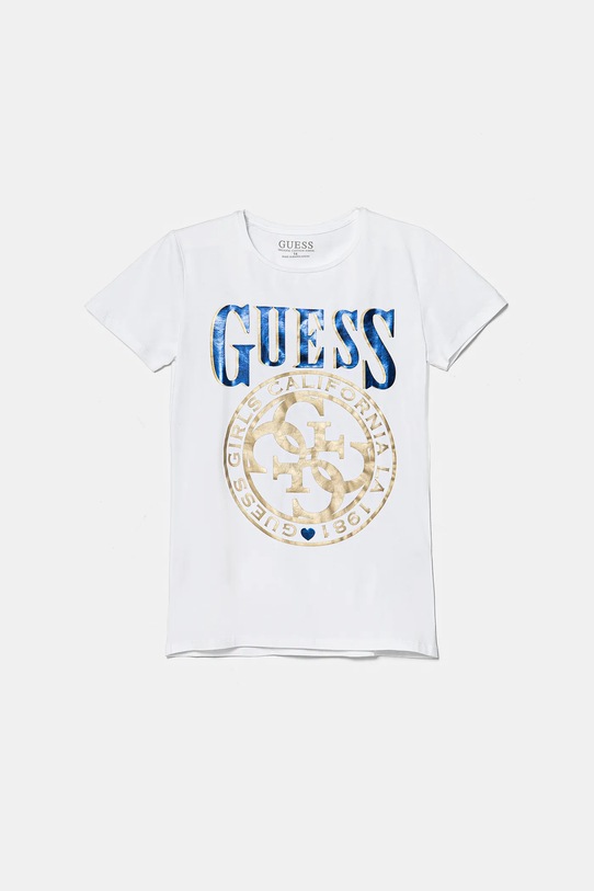 Guess tricou copii print alb J5RI20.K6YW4.PPYA