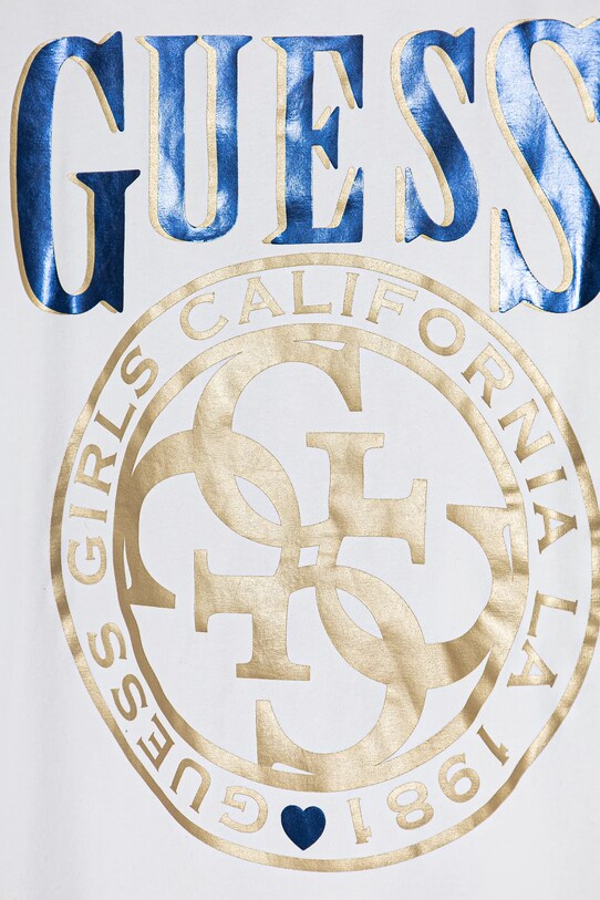 Девочка Детская футболка Guess J5RI20.K6YW4.PPYA белый