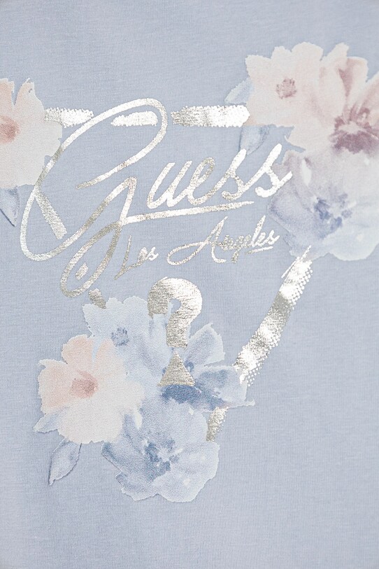 Девочка Детская футболка Guess J5RI22.K6YW4.PPYA голубой