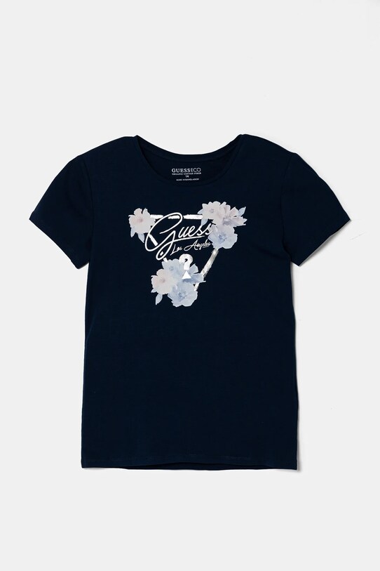 Guess tricou copii print bleumarin J5RI22.K6YW4.PPYA