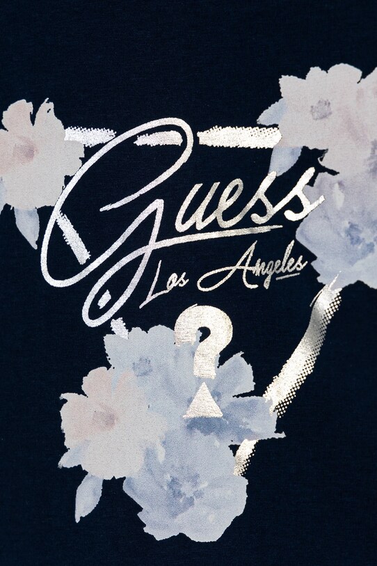 Fete Guess tricou copii J5RI22.K6YW4.PPYA bleumarin