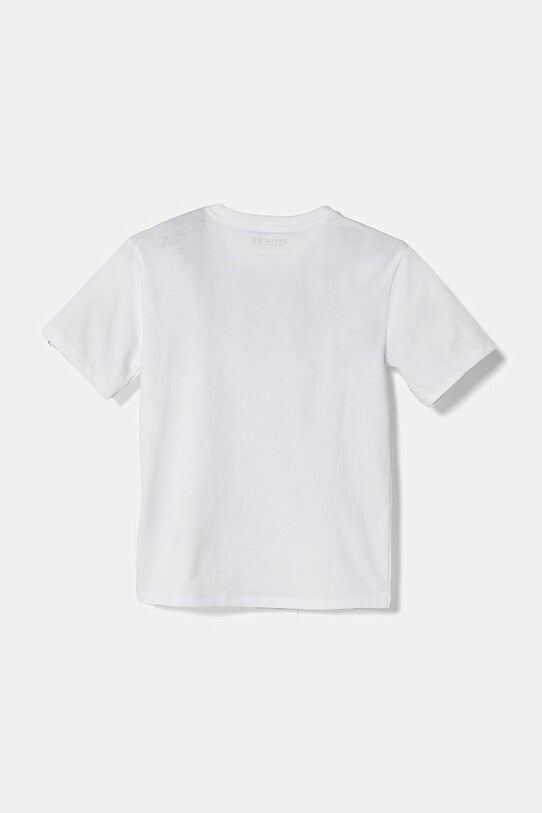 Guess tricou de bumbac pentru copii J5RI28.K8HM4.PPYA alb SS25