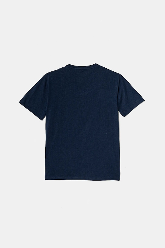 Guess t-shirt bawełniany dziecięcy J5RI28.K8HM4.PPYA granatowy SS25