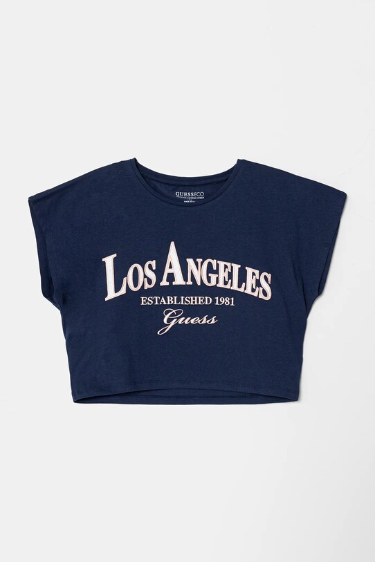 Дитяча футболка Guess аплікація темно-синій J5RI29.K6YW4.PPYA
