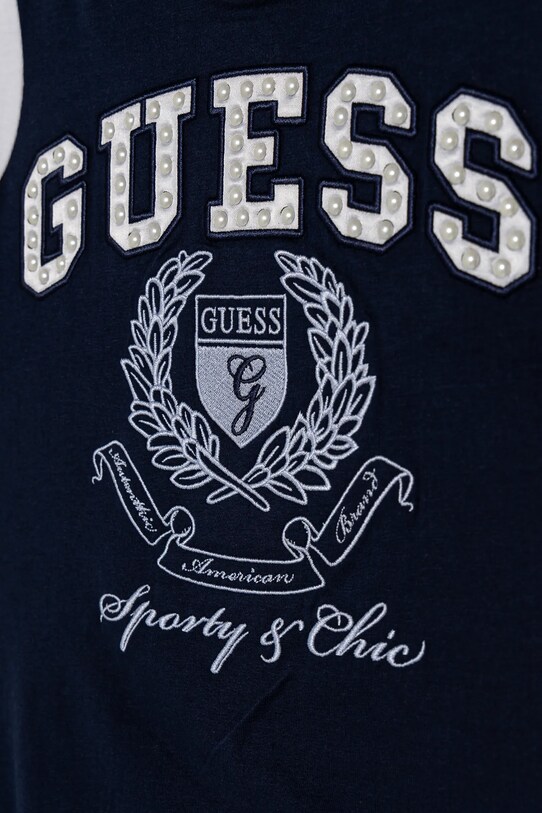 Девочка Детская футболка Guess J5RI31.K6YW4.PPYA тёмно-синий