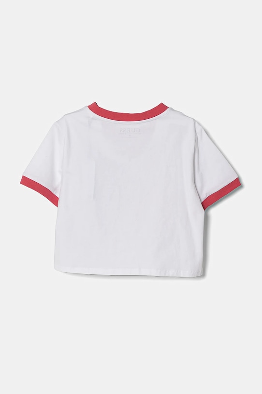 Guess t-shirt dziecięcy J5RI41.K6YW4.PPYA biały SS25