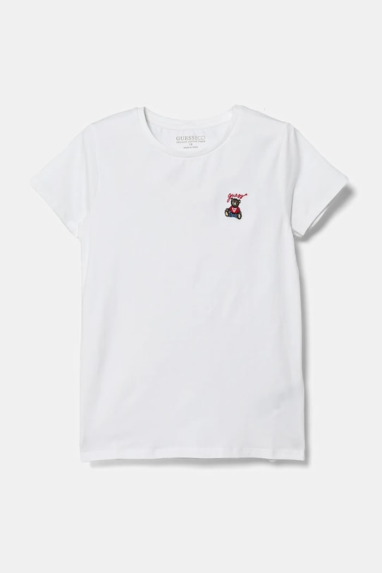Guess tricou copii imprimeu alb J5RI44.J1314.PPYA