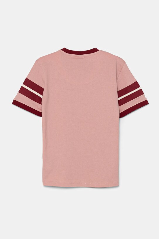 Дитяча бавовняна футболка Guess J5RI45.KA260.PPYA рожевий SS25