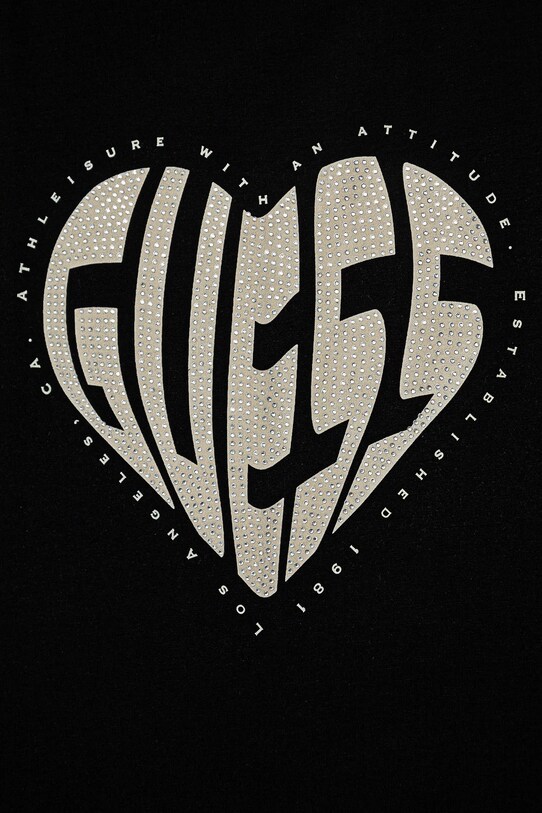Девочка Детская футболка Guess J5RI46.J1314.PPYA чёрный