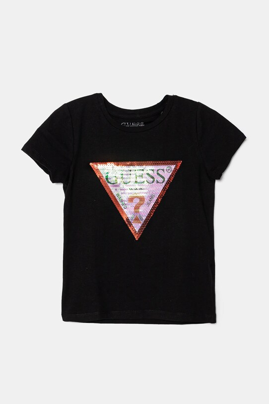 Дитяча футболка Guess аплікація чорний K4RI31.K6YW1.PPYA