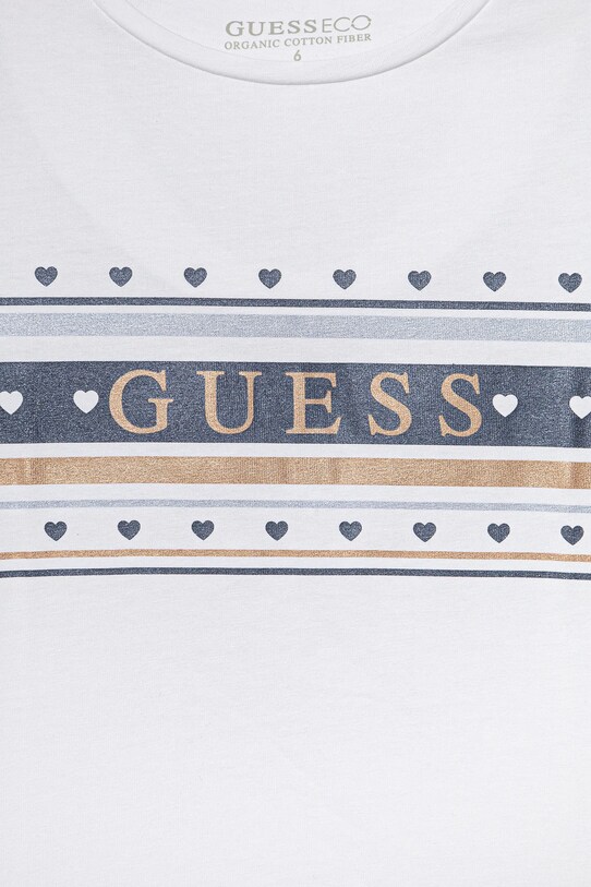 Dievča Detské tričko Guess K5RI03.K6YW4.PPYA biela