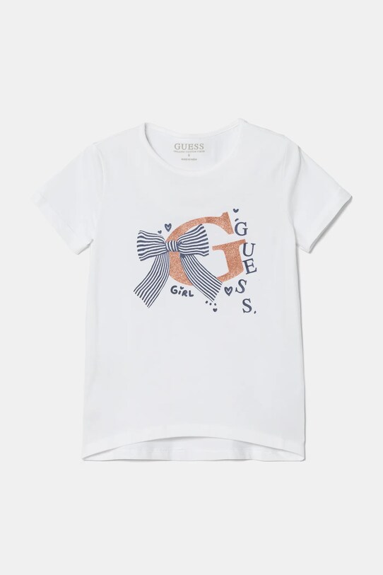 Дитяча футболка Guess з еластаном білий K5RI05.K6YW4.PPYA