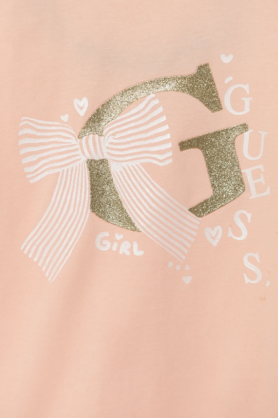 Дівчинка Дитяча футболка Guess K5RI05.K6YW4.PPYA помаранчевий