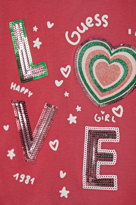 Fete Guess tricou copii K5RI13.K6YW4.PPYA roz