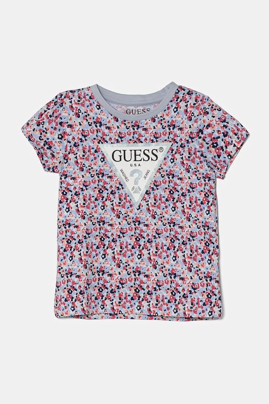 Guess tricou copii cu modele albastru K5RI15.K6YW4.PPYA