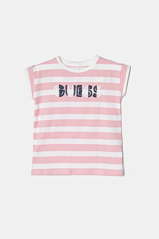 Детская футболка Guess с эластаном розовый K5RI20.K9NF4.PPYA