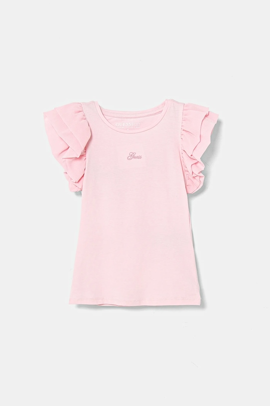 Детская футболка Guess с эластаном розовый K5RI22.K6YW4.PPYA