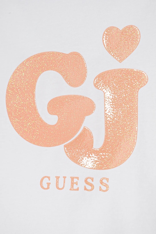 Dziewczynka Guess t-shirt dziecięcy K5RI24.K6YW4.PPYA biały