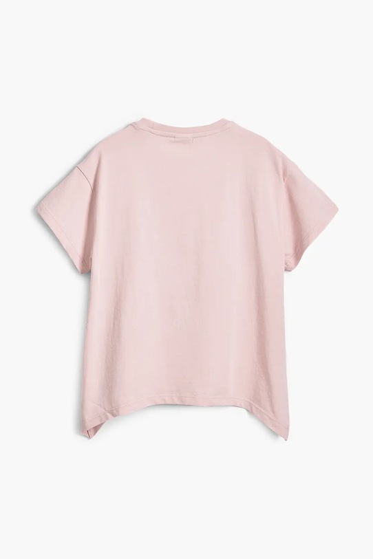 Deklice Otroška bombažna kratka majica Desigual 25SGTK01 roza