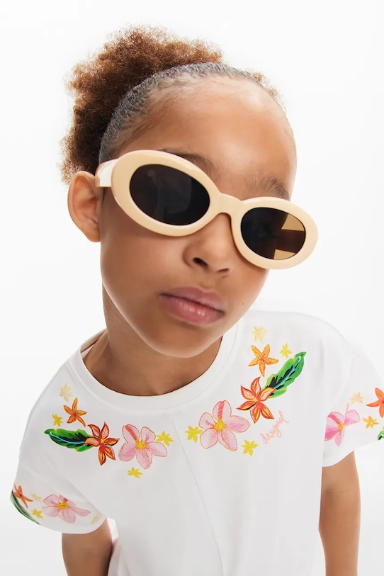 Desigual maglietta in cotone per bambini 25SGTK04