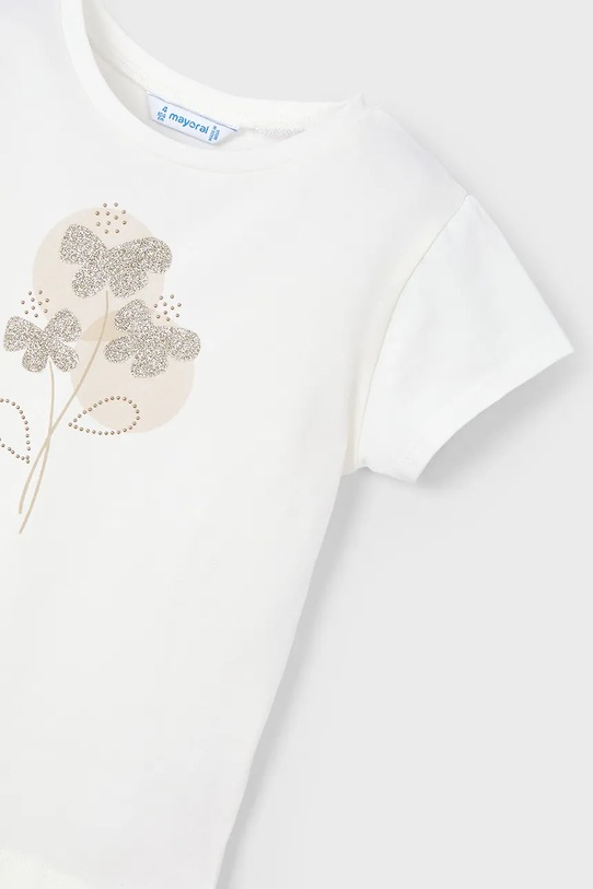 Dětské tričko Mayoral béžová 174.6E.Mini.PPYA