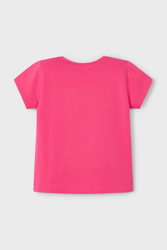 Mayoral t-shirt dziecięcy 174.6E.Mini.PPYA różowy SS25