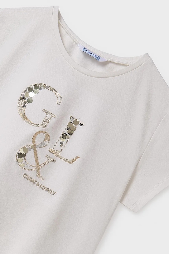 Mayoral tricou copii bej 854.8C.Junior.PPYA