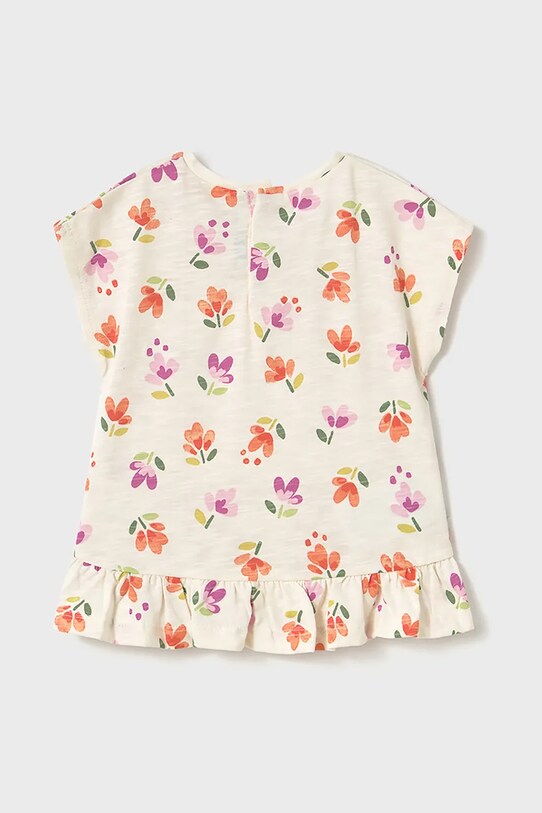 Dziewczynka Mayoral t-shirt bawełniany dziecięcy 2-pack 1047.4H.Baby.PPYA fioletowy