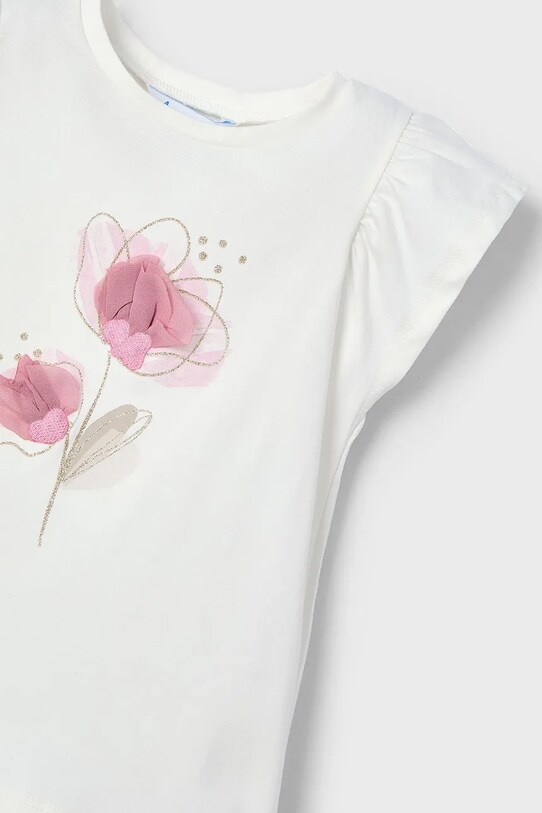Dziewczynka Mayoral t-shirt dziecięcy 3002.6B.Mini.PPYA różowy